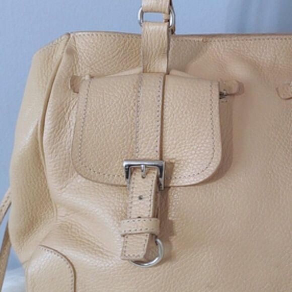 Prada vitello Daino leather shoulder bag EUC - Picture 7 of 13